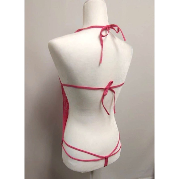 Teddy Bodysuit New Medium Hot Pink - Picture 5 of 5